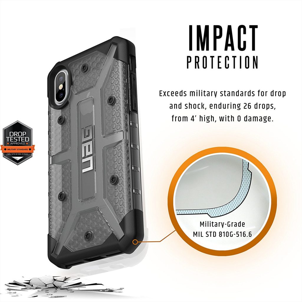 Ốp lưng iPhone X UAG Plasma Series - Ash 1 911NGEnHeL. SL1500