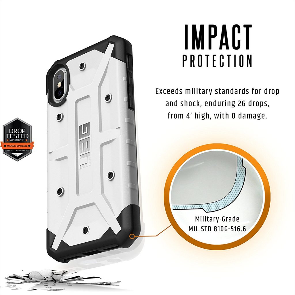 Ốp lưng iPhone X UAG Pathfinder Series - White 1 81OVMNeNxL. SL1500