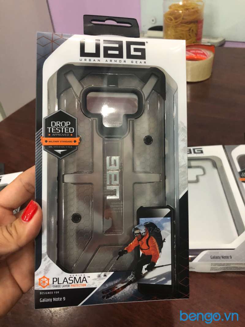 Ốp lưng Samsung Galaxy Note 9 UAG Plasma Series (Ash) 1 Op lung Samsung Note 9 UAG Plasma BENGOVN