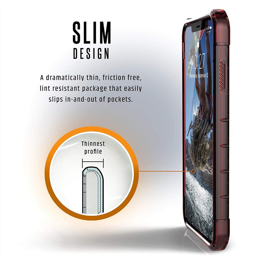 Ốp lưng iPhone Xs Max UAG Plyo Series (Crimson) 3 81Ua9BJoEkL. SL1500