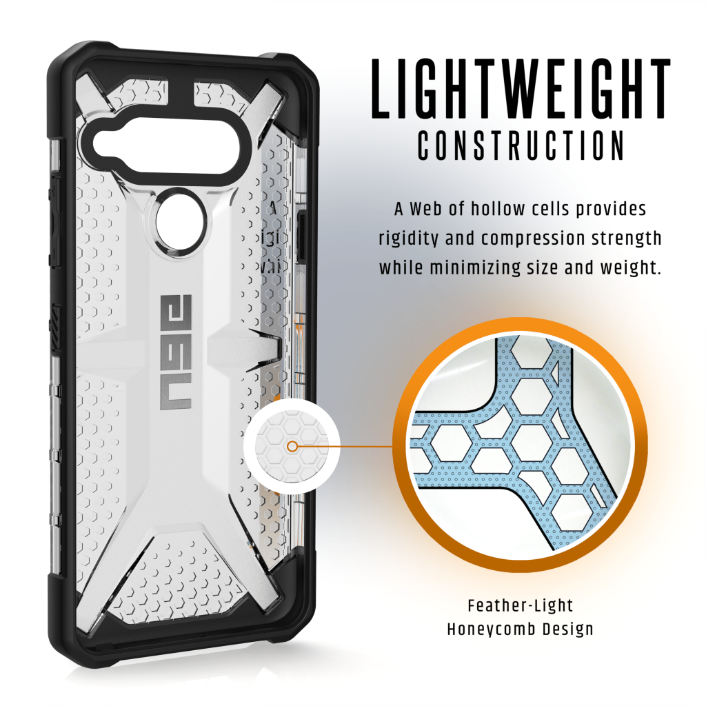 Ốp lưng LG V40 ThinQ UAG Plasma Series (ASH) 4 LG V40 ThinQ Plasma ASH 03 PRM LIGHTWEIGHT
