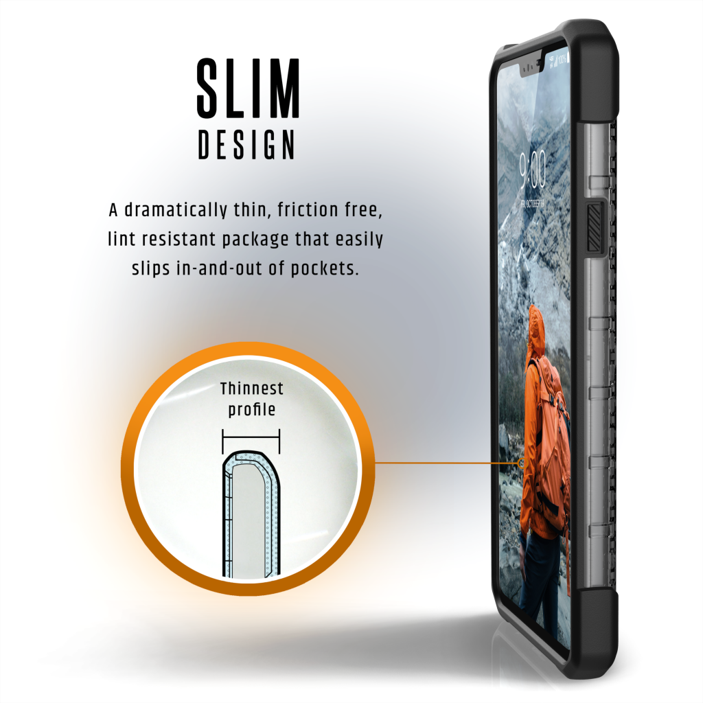 Ốp lưng LG V40 ThinQ UAG Plasma Series (ASH) 2 LG V40 ThinQ Plasma ASH 03 PRM SLIM