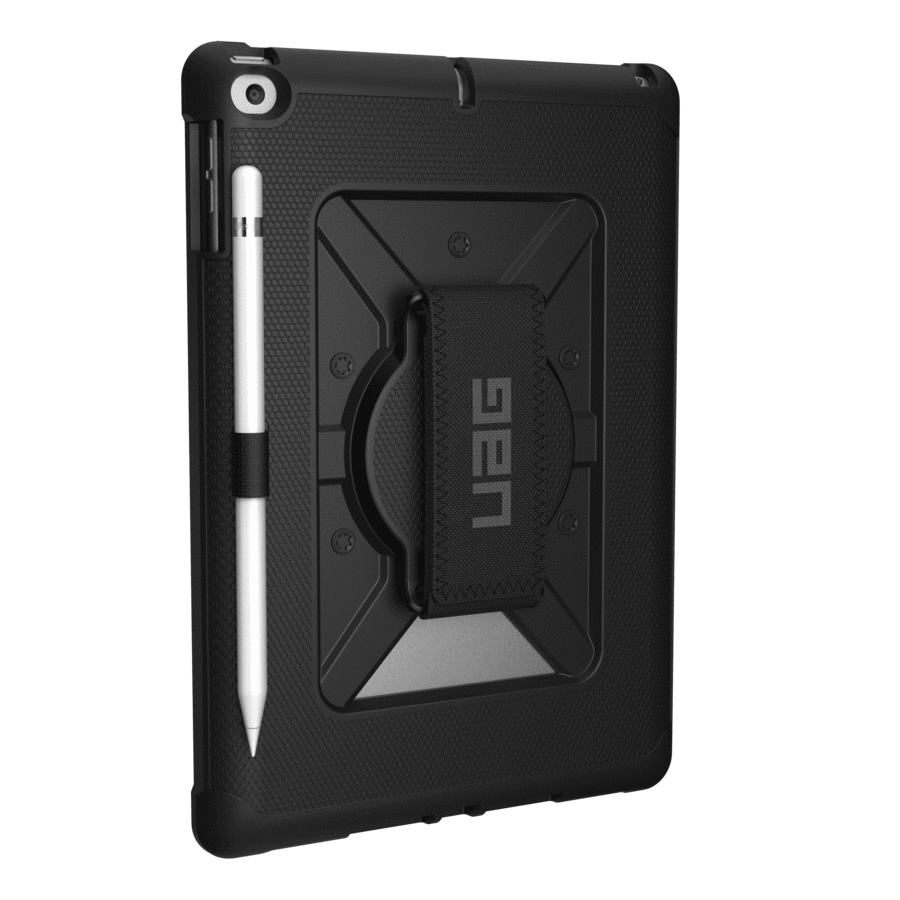 Ốp lưng iPad 9.7 inch UAG Metropolis Series with HandStrap (6TH & 5TH GEN) 6 Apple iPad 2017 Handstrap BLK STD
