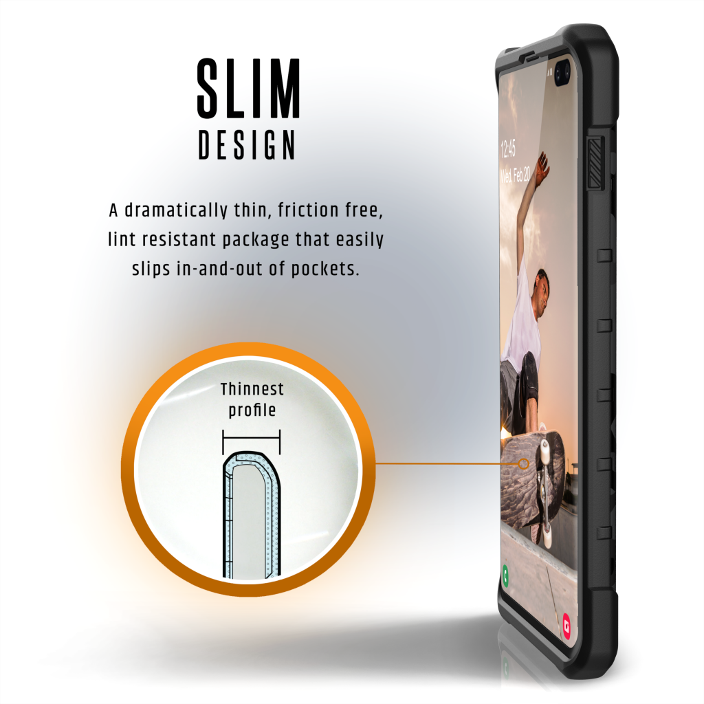 Ốp lưng Samsung Galaxy S10 UAG Pathfinder Series (Slate) 2 Samsung Galaxy S10 Pathfinder BLC 03 PRM SLIM