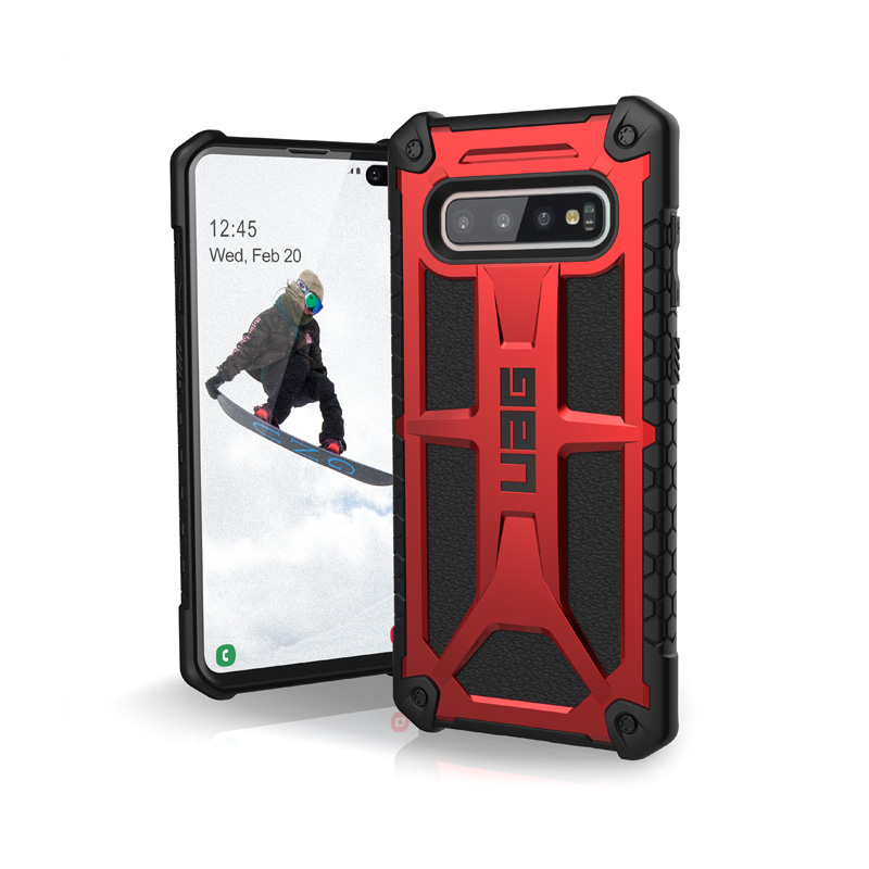 Op lung Samsung Galaxy S10 Plus UAG Monarch Series Op lung Samsung Galaxy S10 Plus UAG Monarch Series Crimson 01 bengovn