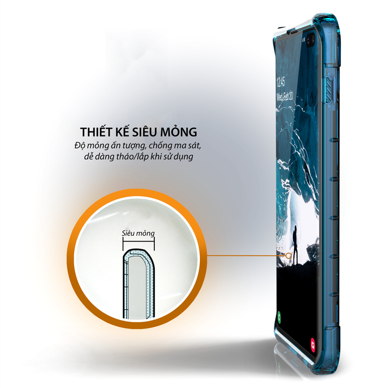 Op lung Samsung Galaxy S10 Plus UAG Plyo Series TIKI 03 bengovn