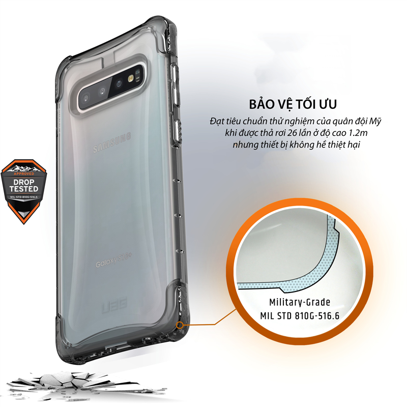 Op lung Samsung Galaxy S10 Plus UAG Plyo Series TIKI 04 bengovn