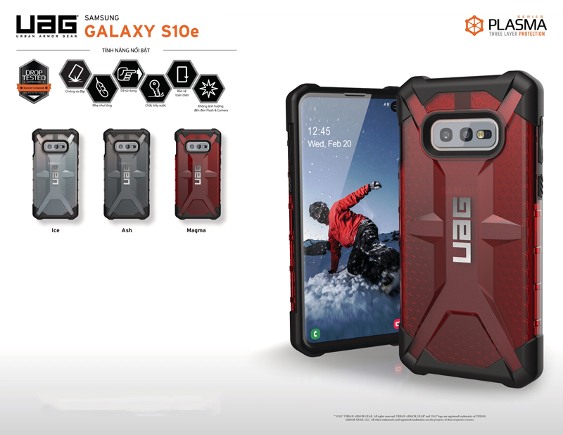 Ốp lưng Samsung Galaxy S10e UAG Plasma Series 1 Op lung Samsung Galaxy S10e UAG Plasma Series TIKI 05 bengovn