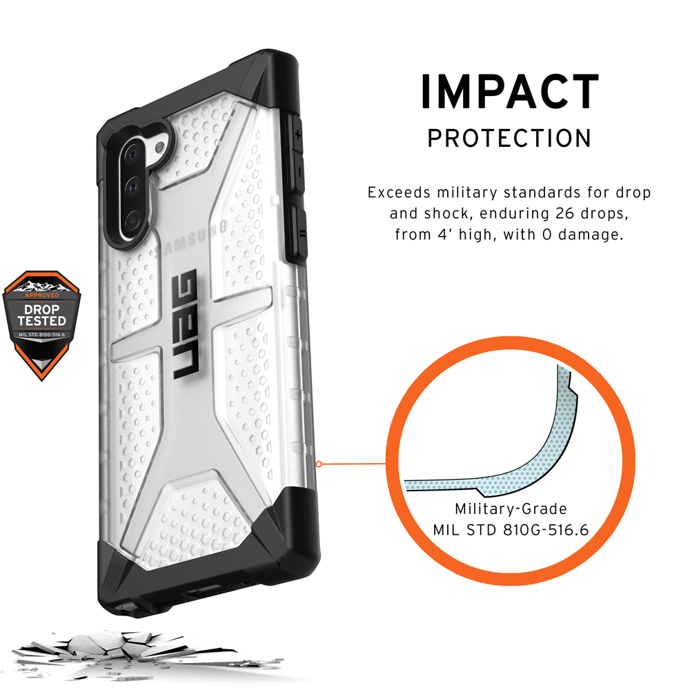 Ốp lưng Samsung Galaxy Note 10 UAG Plasma 1 OP LUNG Samsung GALAXY Note10 PLASMA Bai viet uagvietnam