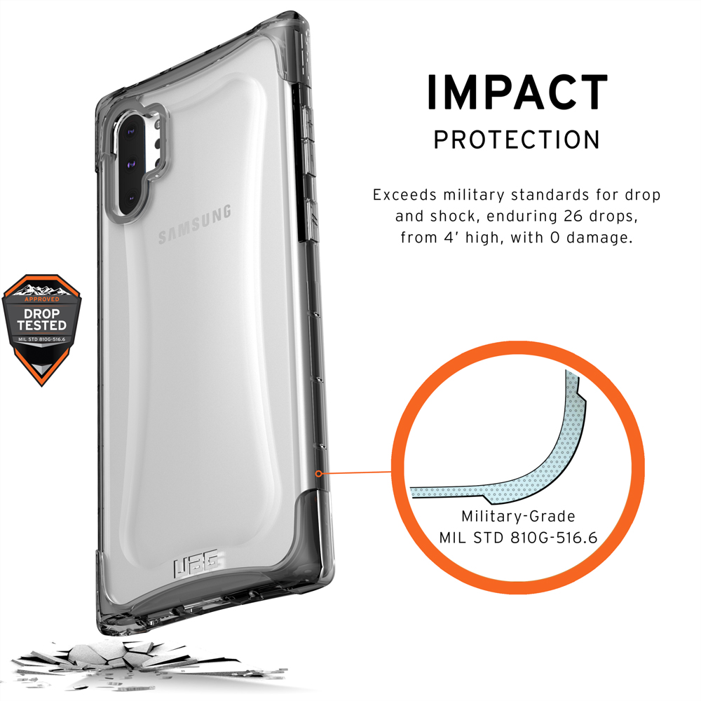 Ốp lưng Samsung Galaxy Note 10 Plus UAG Plyo Series 1 Samsung Galaxy Note10 PLYO ICE 03 PRM IMPACT UAGVietnam