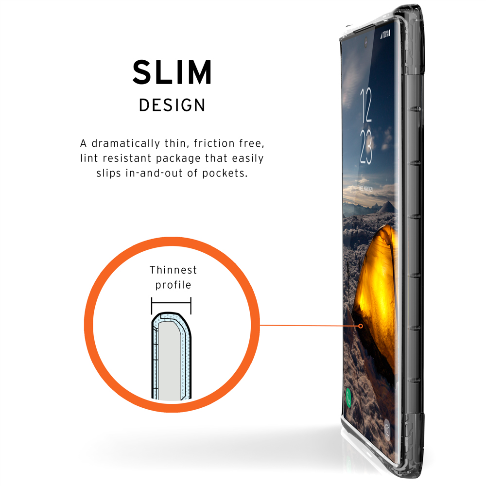 Ốp lưng Samsung Galaxy Note 10 Plus UAG Plyo Series 4 Samsung Galaxy Note10 PLYO ICE 03 PRM IMPACT 3 UAGVietnam