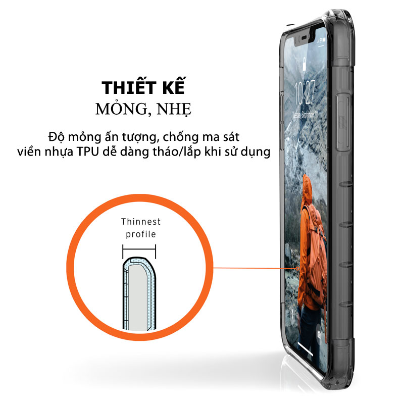 Ốp lưng iPhone 11 Pro Max UAG Plyo Series 4 Op lung iPhone 11 Pro Max UAG Plyo Series Ice 07 bengovn