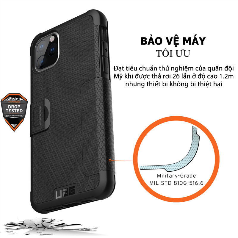 Bao da iPhone 11 Pro Max UAG Metropolis Series 3 Bao da iPhone 11 Pro Max UAG Metropolis Series 08 bengovn