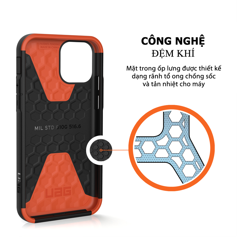 Ốp lưng iPhone 11 Pro UAG Civilian Series 3 Op lung iPhone 11 Pro Max UAG Civilian Series 02 bengovn
