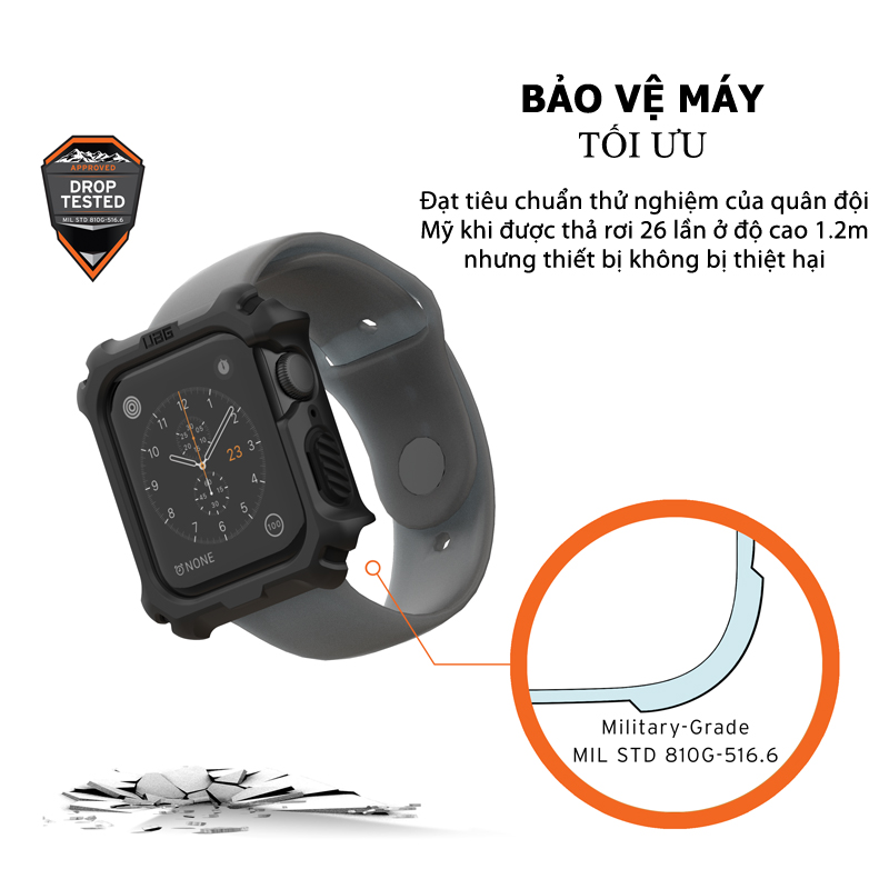 Op Apple Watch Series 4 5 UAG WATCH CASE 44mm 18 bengovn