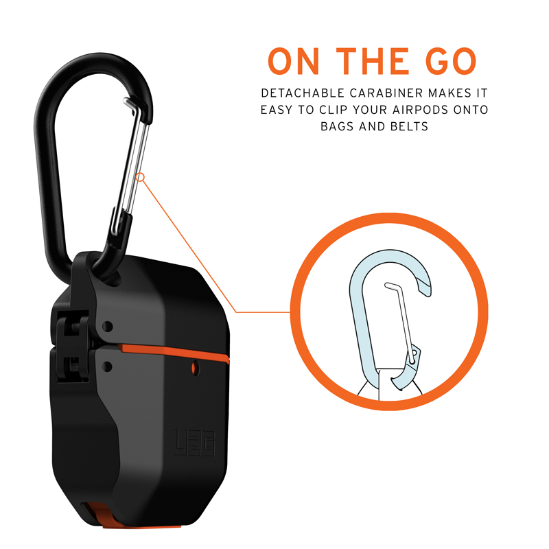 Vỏ ốp Airpods UAG Hard Case 4 Vo op Airpods UAG Hard Case Black 11 Bengovn