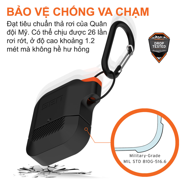 vo op airpods uag silicone rugged weatherproof1 bengovn
