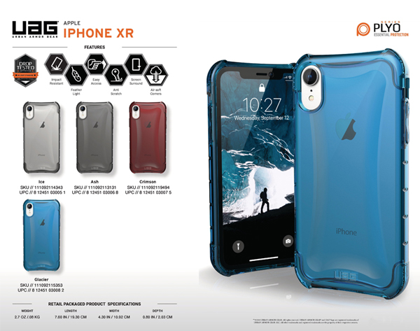 op lung iPhone XR UAG Plyo Series 01 bengovn