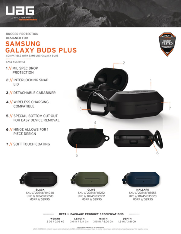 Ốp Samsung Galaxy Buds/Buds